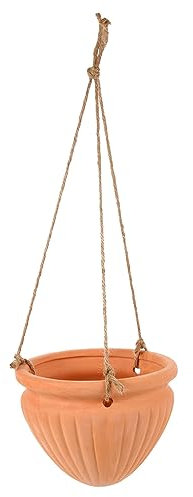 Kisangel Hängekörbe Für Den Außenbereich Garten-hängeseil Blumentopfkorb Für Den Balkon Erdbeertopf-hängekörbe