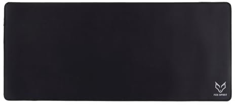 Fox Spirit XL-Pad - Tapis de Souris - Gamer - Jersey Souple - Base antidérapante en Caoutchouc - 70x30 cm