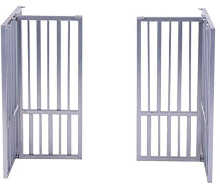 QDOXGWBH Pieds de Table Robustes, Base de Bureau Industrielle, Pieds de Table à Manger en Fer forgé, Pieds de Support de Bureau/conférence/Meuble, argent-25X50X72cm