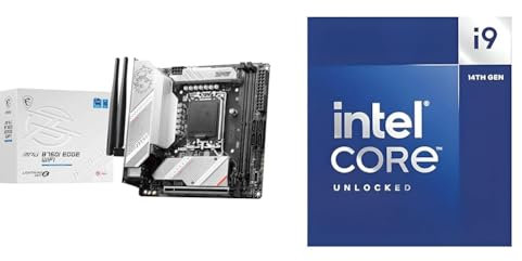 MB MSI Intel 1700 B760M GAMING PLUS WIFI + Intel Core i9-14900K Processore per sistemi desktop 14900K 24 core