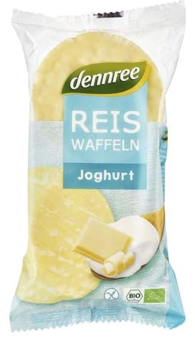 dennree Reiswaffeln, Joghurt, 100g (1)