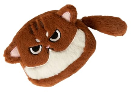Cats Shaped Coin Purse Plush Coin Pouches Lovely Wallet with Zippers Small Change Purse for Women Portable Cosmetic Bags Cats Pouch