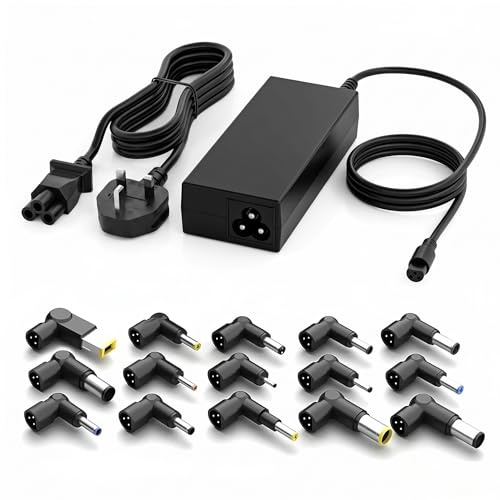 GreBed 90W Universal Laptop Charger AC Adapter with 15 Tips