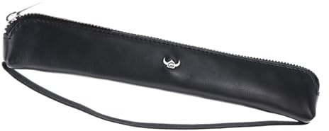 Golden Head Leder Schlampermäppchen Frankfurt Stifteetui 6811 Schwarz