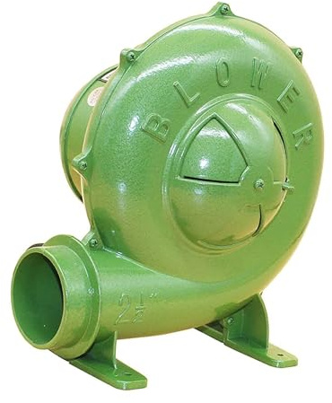 JDXQBLD 150W Blower, 110/120V Pump Fan Commercial Inflatable Bouncer Blower, BBQ Fan Air Blower,with 3 Gear Adjustable Compressed Air Blower, Fire Starter, Electric Air Bellow.，550W