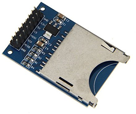 HALJIA SD Lese./Schreibadaptermodul für SD-Karte Kompatibel mit Arduino ARM MCU