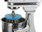 Whisk Wiper® PRO for Bowl-Lift Stand Mixers - Mix Without The Mess - The Ultimate Stand Mixer Accessory - Compatible with KitchenAid Bowl-Lift Stand Mixers Using a 6-Wire Whisk (Color: Glass Blue)