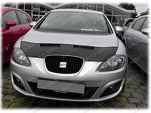 AB3-00118 Auto Bra kompatibel mit Seat Leon 1P Haubenbra Steinschlagschutz Tuning Bonnet Bra