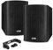 Power Dynamics BC65V - Lautsprecher Set 150 Watt, 100 Volt, 8 Ohm Innen- und Außenlautsprecher, Lautsprecher Boxen IP56, 2 Wege Speaker, In- Outdoor Speaker, Installationslautsprecher Schwarz