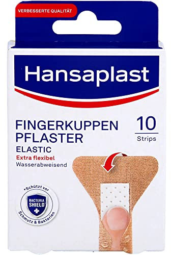 HANSAPLAST Elastic Fingerkuppen Strips 10 St
