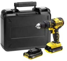 Stanley Perceuse à percussion sans fil brushless Fatmax FMC628D2K 18V 2Ah