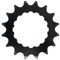 Samox Unisex-Adult PD-DM-Gen2 E-Bike Kettenblatt für Bosch GEN 2, für 1/2 x 3/32 & 11/128 Ketten, Stahl, Schwarz, Zähneanzahl: 16