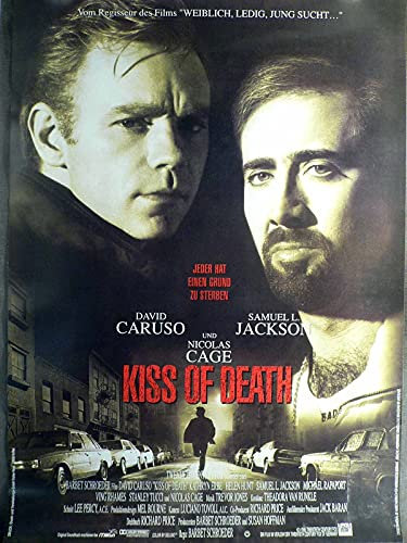 Kiss Of Death - Nicolas Cage - Samuel L. Jackson - Filmposter A1 84x60cm gerollt