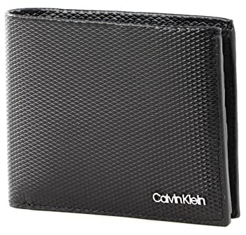 Calvin Klein Minimalism Bifold 5CC W/Coin Black