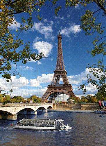 4000 Teile Puzzle Landschaft Eiffelturm Puzzle Holzspielzeug Geschenk Wohnkultur