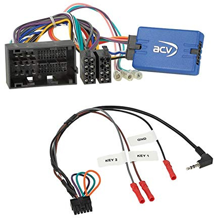 Lenkradfernbedienung Adapter Interface LFB Multi-Anschluss passend für Citroen Jumper Bus 250VP1/P2 / Blue&Me/inkl Relais kompatibel mit verschiedenen Autoradios