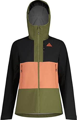Maloja Damen Ovarom Jacke, Moss, Mehrfarbig, S