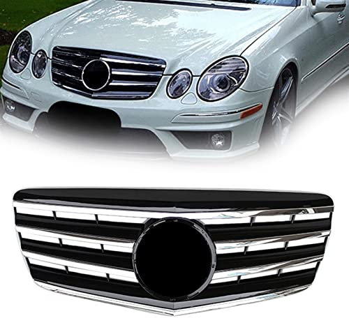 McKona Auto Oberer Grill Kühlergrill Für Mercedes-Benz E-Klasse W211 E320 E350 E500 2007 2008 2009 Kühlergrille