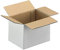 Faltkarton 1-wellig 19,0 x 13,0 x 13,7cm weiß - 20 Stk.