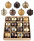 Valery Madelyn Christmas Tree Decorations Copper Baubles,16pcs 6cm Bronze Luxury Shatterproof Ball Ornaments for Tree Decorations, Hanging Gifts