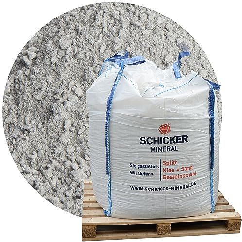 Schicker Mineral Diabas Fugensand grau 0-2 mm 1000 kg Big Bag, Brechsand zum Einkehren in Pflasterfugen aus Naturgestein