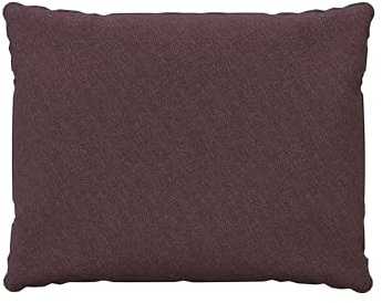 POKAR Rückenkissen Stuhlkissen Rückenlehne für Stuhl Rattanmöbel Gartenmöbel Kissen Outdoor Rückenpolster Lounge Polster 50x40x15 cm, Violett