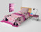 hermet Disney Minnie Mouse, 100% Baumwolle Tagesdecke für Einzelbett, 170 x 270 cm, Disney