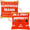 Merclix Feuerwehr Geschenke für Manner Kissenbezug 45x45 mit 3 Tasche Geschenke für Feuerwehrmänner Lustig