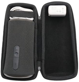 inDomit Hard EVA Case Compatible with Anker Soundcore Flare 2 Bluetooth Speaker