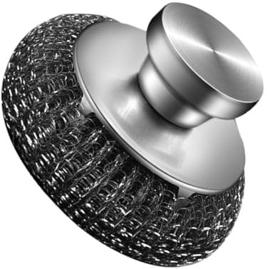 Edelstahl Wolle Topfreiniger Edelstahl Topfreiniger - Edelstahl Topfreiniger Edelstahl Geschirrreinigung Topfreiniger Reinigung Geschirr Topfreiniger Edelstahlbürste für Barbecue Grill Reinigung