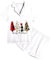 Kinder Weihnachts Schlafanzug - Weiche Bequem Klamotten Ärmel Niedlich Elch Druck Kinder Mädchen Jungen Christmas Winter Langarm Baumwolle Christmas Langarm Baumwolle Geschenk Junge Mädchen