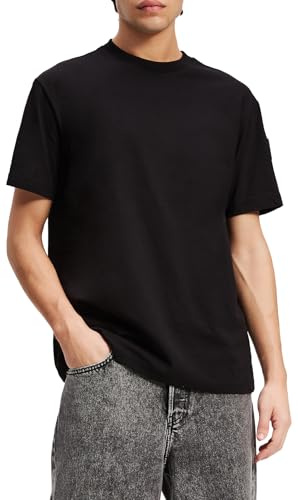 Karl Lagerfeld Jeans Herren Regular Rubber Patch T-Shirt