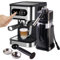Cucina di Modena Kaffeemaschinen: Espresso-Siebträgermaschine mit Milchaufschäumer und Milchtank (Espresso Kaffeemaschine, Siebträger-Kaffeemaschine, Maschine)