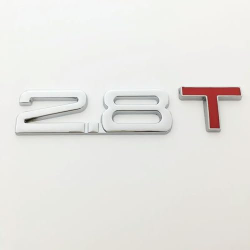 GOLCD 1pc Metall Auto Verschiebung Aufkleber Volumen Logo Auto Hinten Stamm Emblem Abzeichen Fahrzeug Aufkleber