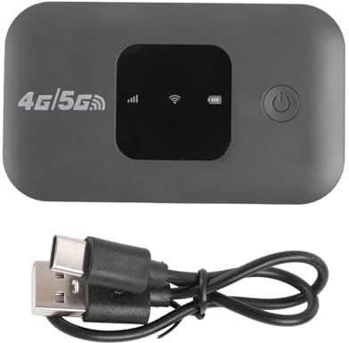 Jnchdghwa Router Mobile Wireless 4G LTE Caricatore WiFi Portatile Hotspot 300Mbps 3650mAh Modem A Banda Larga Versione UE MIFI