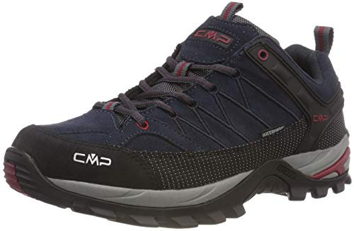CMP Herren Trekking und Wanderhalbschuhe, Asphalt Syrah, 44 EU
