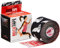 RockTape Bande élastique thérapeutique Unisexe, Bande Physio Sportive sans Latex pour épaule, Cheville, coude, Poignet, attelles de Tibia et Soutien du Genou - Noir Crâne