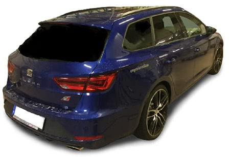 Solarplexius Auto-Sonnenschutz Scheiben-Tönung passgenau für Seat Leon ST Kombi Bj. 13-20 Komplettsatz Keine Folie