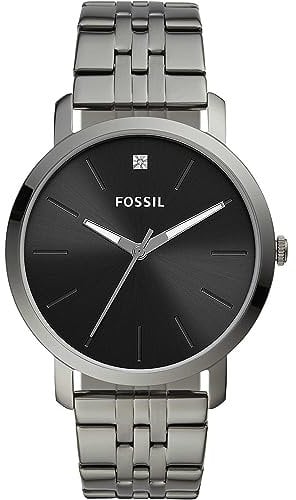 Fossil Men Analog Quartz Watch with Stainless Steel Strap BQ2419