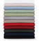 Blumtal® Basic Betttuch 160x275 cm für Matratzen 90x200 cm - Bettlaken ohne Gummi - Oeko-TEX zertifiziertes Betttuch ohne Gummi aus gebürstetem Microfaser - Bettwäsche 90x200 cm - Aurora Rot - Rot