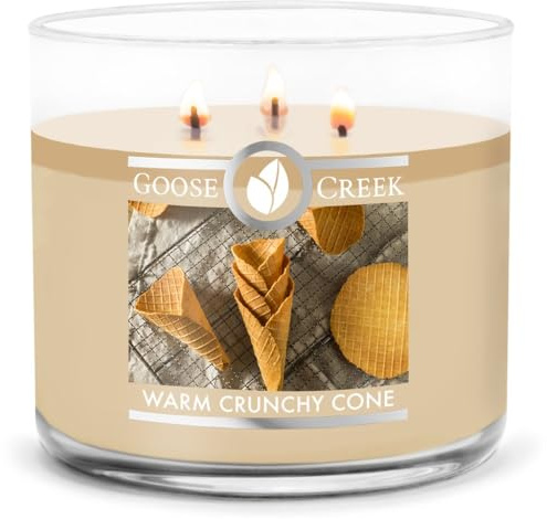 Goose Creek Candle Warm Crunchy Cone 411g (3-Docht)