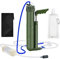 Outdoor Wasserfilter, 8000L Tragbarer Camping Wasseraufbereitung, Persönlicher Wasserfilter Tragbarer Entfernt 99.99% Bakterien Schwermetall (8000L)