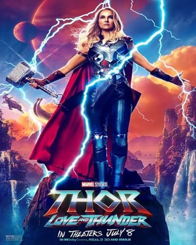 Thor Love and Thunder Poster 30 x 40 cm