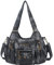 angel kiss Fashion Handtaschen Umhängetaschen aus weichem Material Tragetaschen Schultertaschen mit verstellbaren Trägern