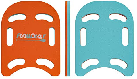 FunWater Schwimmbrett Kickboard für Kinder und Erwachsene Trainingsausrüstung PE Schaumstoff Schwimm Board Schwimmhilfe zur Verbesserung des Schwimmstils Cartoon