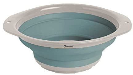 Outwell Unisex – Erwachsene Camping Zubehör Collaps Schüssel L Classic Blue, Türkis, Einheitsgröße