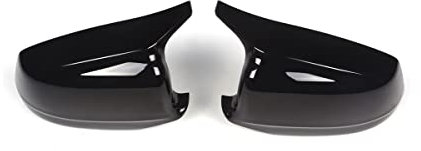 Auto Spiegelkappen Seitenspiegel Abdeckkappen Seit M Stil Auto Seite Rückspiegel Abdeckkappe Ersatz Spiegel Shell Trim Für BMW F10 F11 F18 2010-2013 Rückspiegel Abdeckungen Außenspiegelabdeckungen