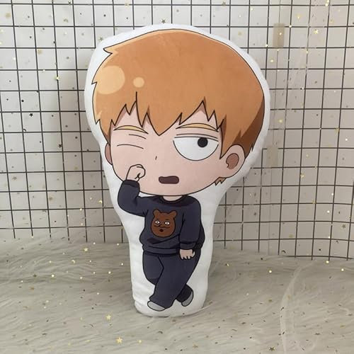 Jilijia Mob Psycho 100 Plüschpuppe, Kissen, Anime, Kageyama, Shigeo, Plüschpuppe, niedlicher Junge, weich, gefülltes Wurfkissen, Heimdekoration