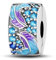 LNQOBU Clip/Stopper Charme für Armband 925 Sterlingsilber Pave Cubic Zirkonia Charms Bead Star Moon Charm Blauer Schmetterling Charm Schmuck Geschenk für Frauen