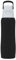 Dafi SOLID STEEL COLD Isolierflasche mit Filter 500ml, Schwarz - BPA-frei Thermosflasche aus Edelstahl, Trinkflasche mit Strohhalm, Thermos bis 24h kalt - Wasserflasche für Sport & Freizeit